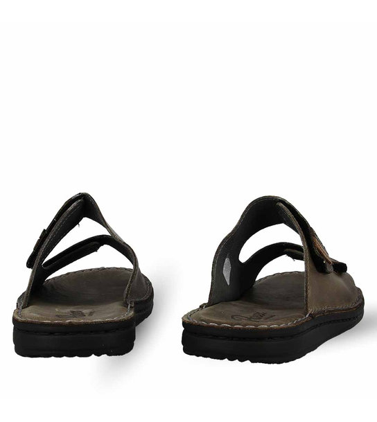 Mens Leather Comfort Mules Parex 12127062