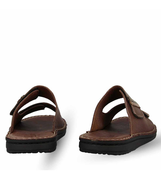 Mens Leather Comfort Mules Parex 12127062