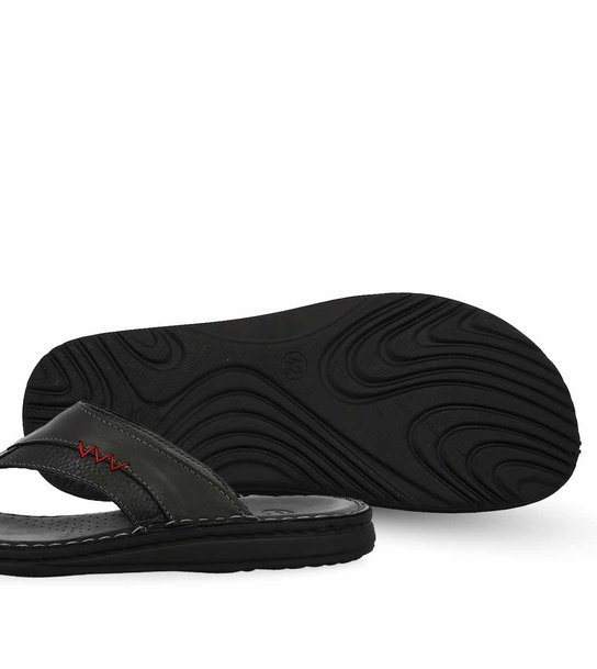 Mens Leather Comfort Sandals Parex 12227023