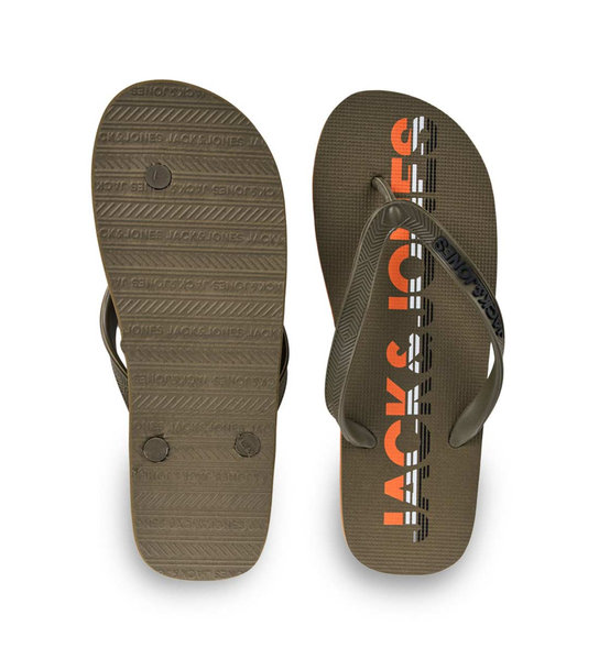 Mens Flip Flops Jack & Jones Jfwlogo Flip Flop 12230641