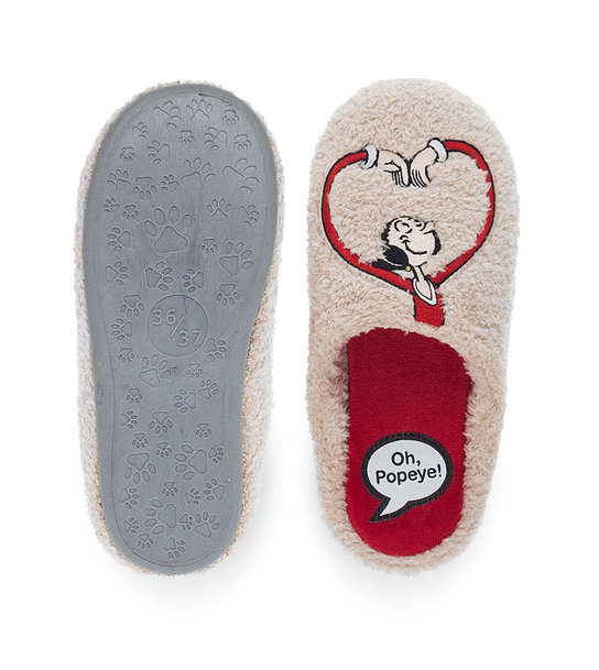 Womens House Slippers Popeye 10128152