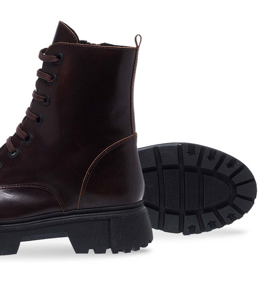 Γυναικεία Δερμάτινα Μποτάκια Parex 10328045