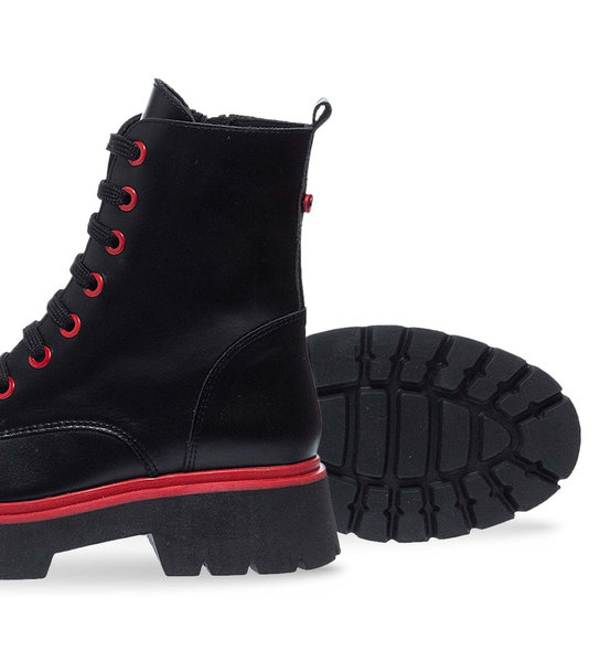 Womens Ankle Boots Leather Parex 10328074