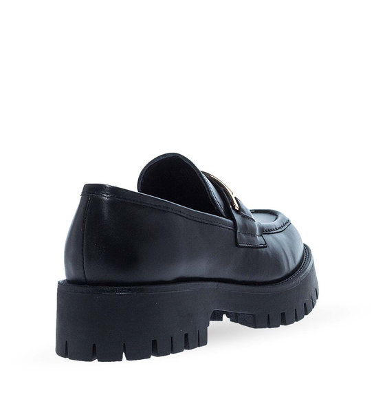 Womens Moccasins Leather Guess Fl7Ilrlea14