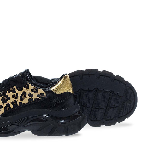 Γυναικεία Δερμάτινα Sneaker Guess Fl7Msslea12-1