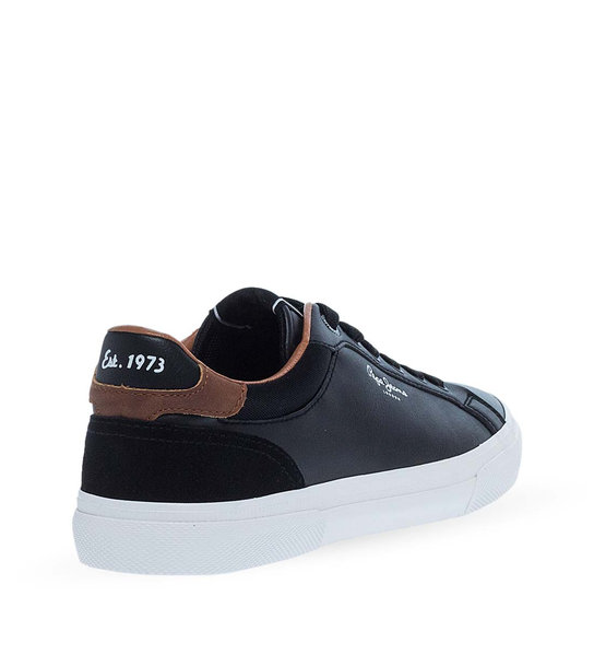 Μens Sneakers Pepe Jeans Kenton Court Black Pj0Shpms308390000000-999