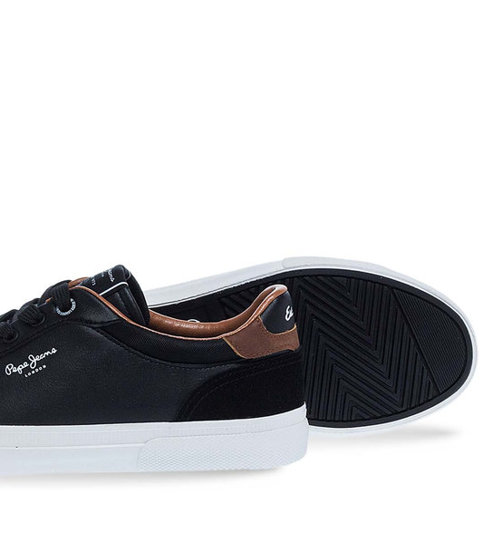Μens Sneakers Pepe Jeans Kenton Court Black Pj0Shpms308390000000-999