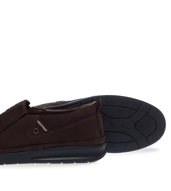 Ανδρικά Δερμάτινα Slip On Παπούτσια Parex 12928013