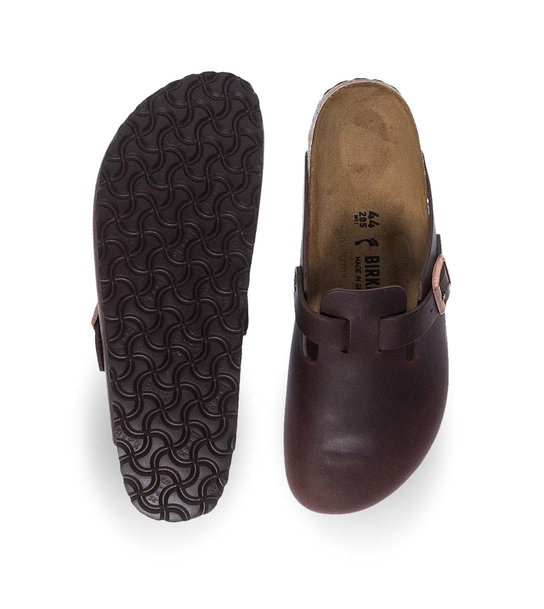 Mens Leather House Slippers Birkenstock Bk0Sh860133003548000-1