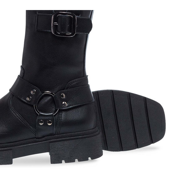 Womens Leather Ankle Boots Parex 10328057