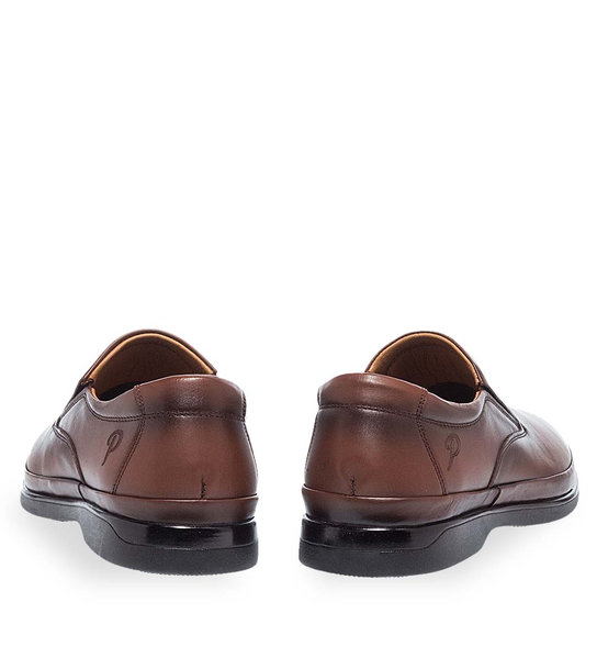 Mens Leather Slip On Shoes Parex 12928019
