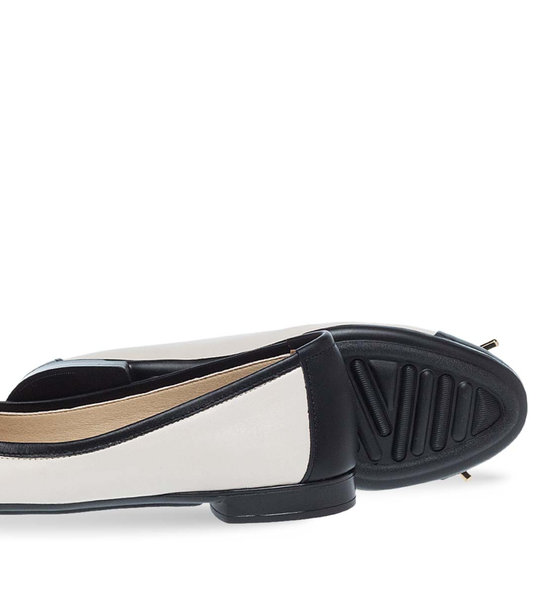 Womens Leather Ballerinas Maison Minrelle 10429000