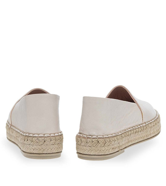 Womens Leather Espadrilles Maison Minrelle 12029014