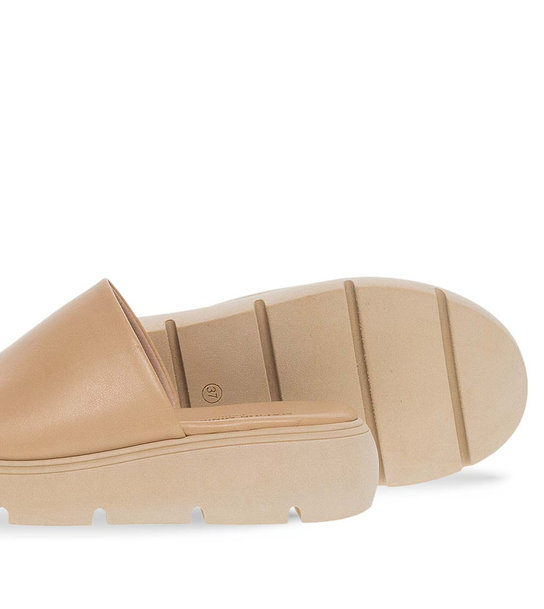 Γυναικείες Δερμάτινες Comfort Παντόφλες Maison Minrelle 12129052