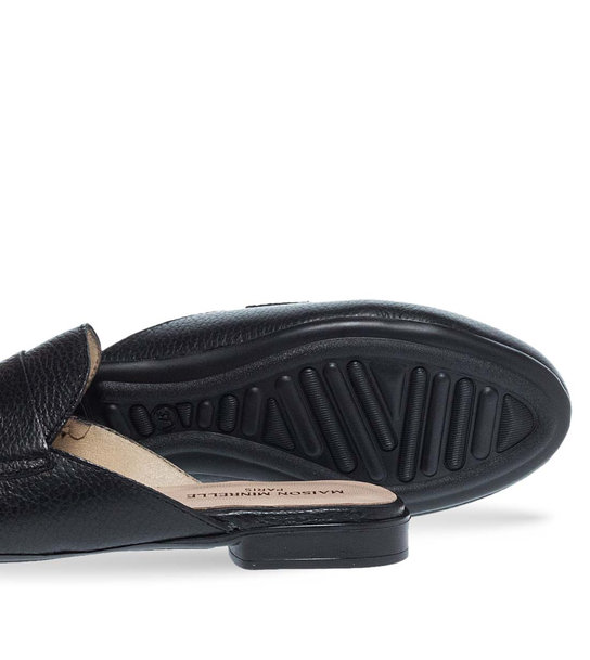 Womens Leather Mules Maison Minrelle 13029003