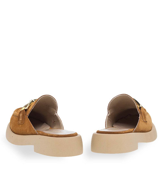 Womens Leather Mules Maison Minrelle 13029005