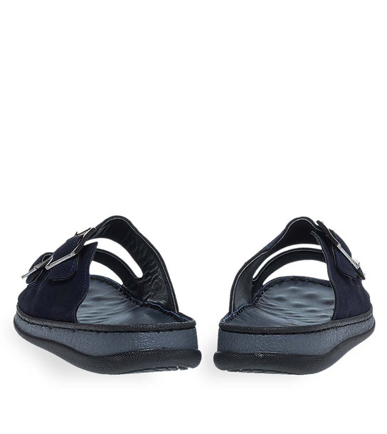 Mens Leather Comfort Mules Parex 12127074