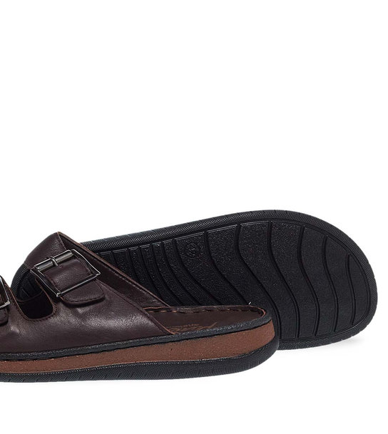 Ανδρικές Δερμάτινες Παντόφλες Comfort Parex 12127075