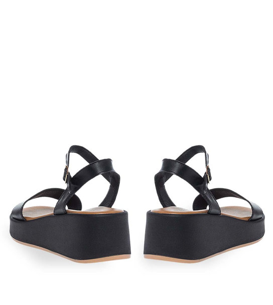 Γυναικεία Δερμάτινα Flatform Parex 12729014