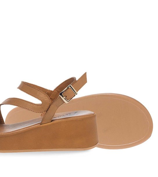 Γυναικεία Δερμάτινα Flatform Parex 12729015