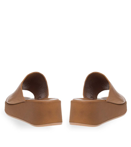 Γυναικεία Δερμάτινα Flatform Parex 12729016