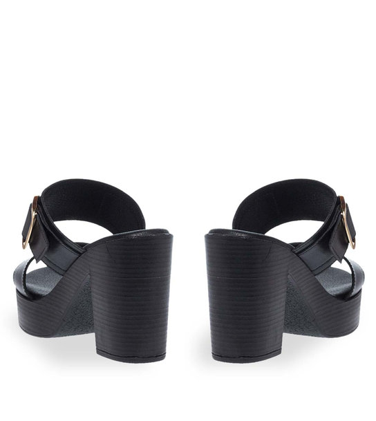 Womens Leather Mules Parex 13029014