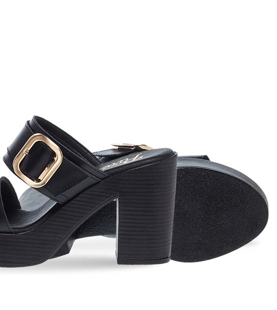 Womens Leather Mules Parex 13029014