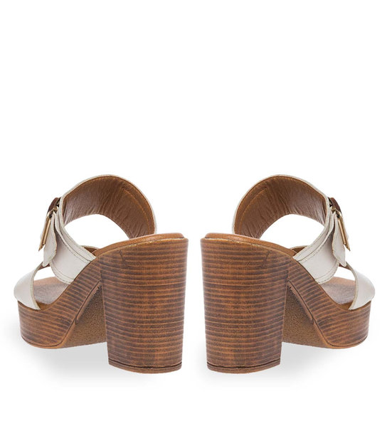 Womens Leather Mules Parex 13029014