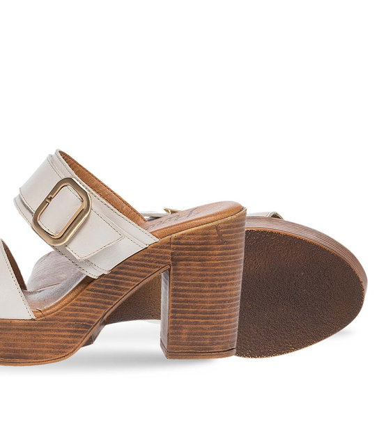 Womens Leather Mules Parex 13029014