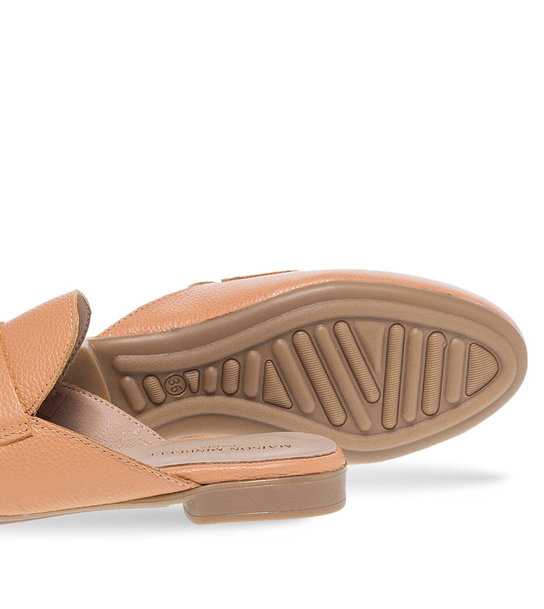 Womens Leather Mules Maison Minrelle 13029003