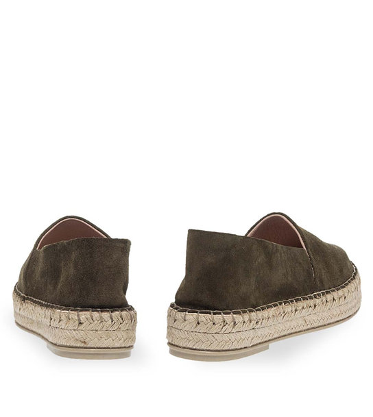 Womens Leather Espadrilles Maison Minrelle 12029013