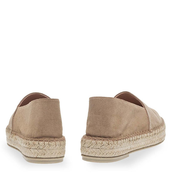Womens Leather Espadrilles Maison Minrelle 12029013