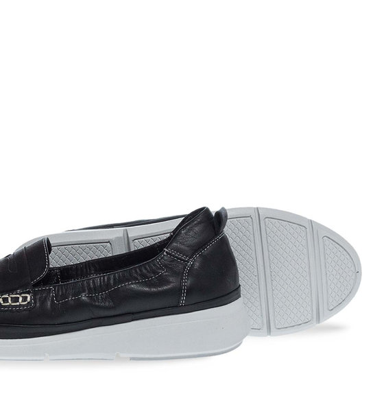 Womens Leather Moccasins Parex 10529026