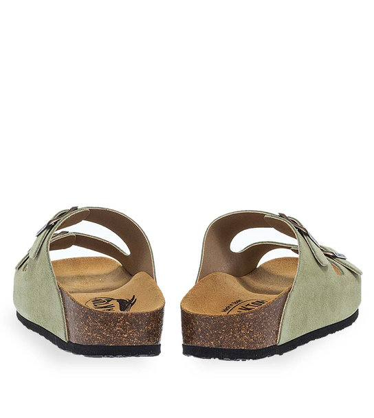 Γυναικεία Δερμάτινα Σανδάλια Plakton 340010 Mint 781 X