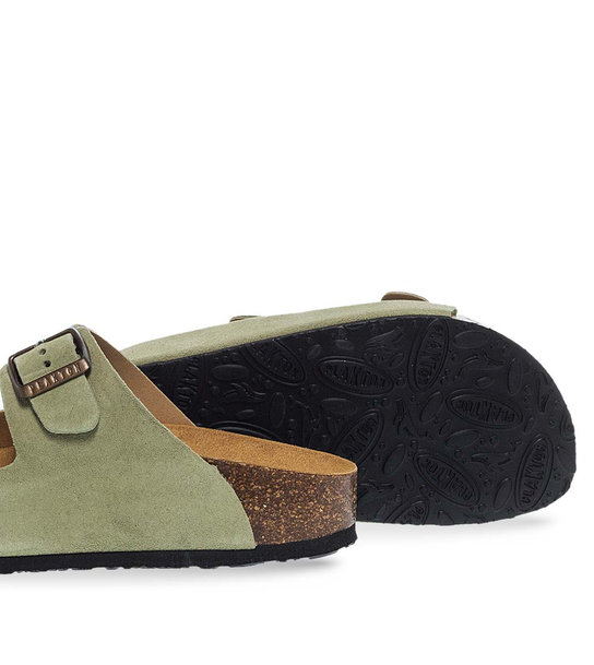 Γυναικεία Δερμάτινα Σανδάλια Plakton 340010 Mint 781 X