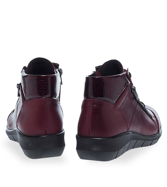 Womens Leather Ankle Boots Parex 10330110
