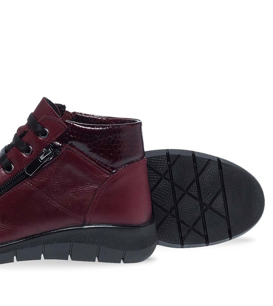 Womens Leather Ankle Boots Parex 10330110