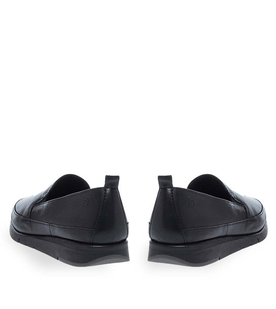 Γυναικεία Δερμάτινα Slip On Παπούτσια Flex & Go 12930016