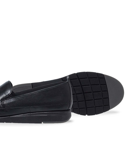 Γυναικεία Δερμάτινα Slip On Παπούτσια Flex & Go 12930016