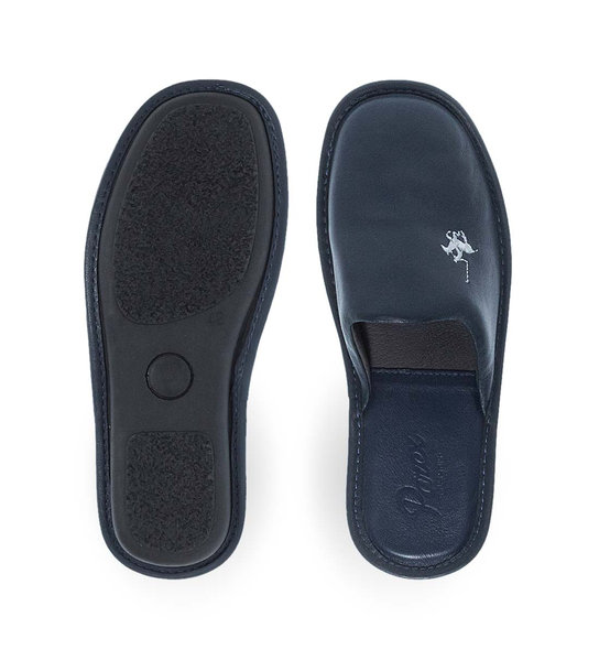 Mens Leather House slippers Parex 10130221