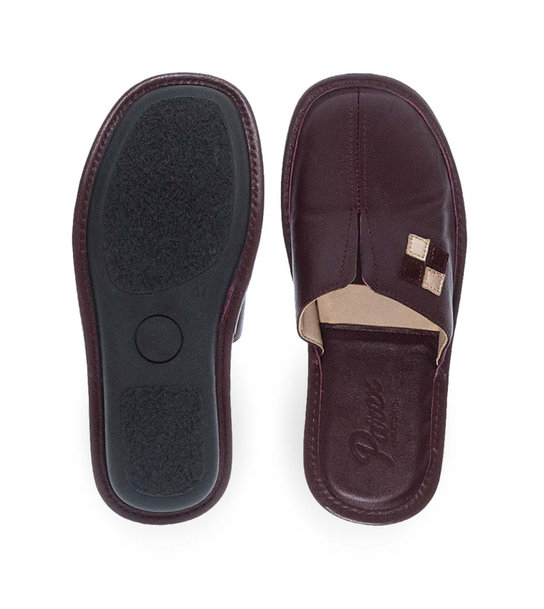 Γυναικείες Δερμάτινες Παντόφλες Σπιτιού Parex 10130229