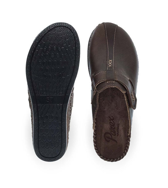 Womens Leather House slippers Parex 10130298