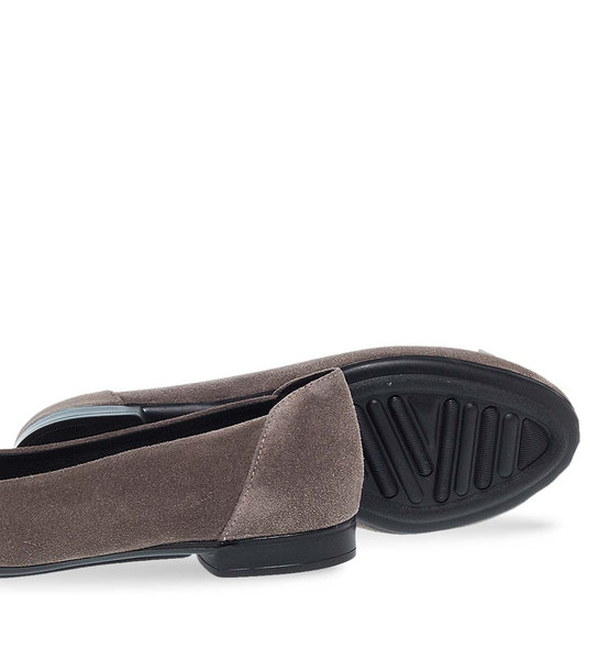 Womens Leather Ballerinas Maison Minrelle 10430029