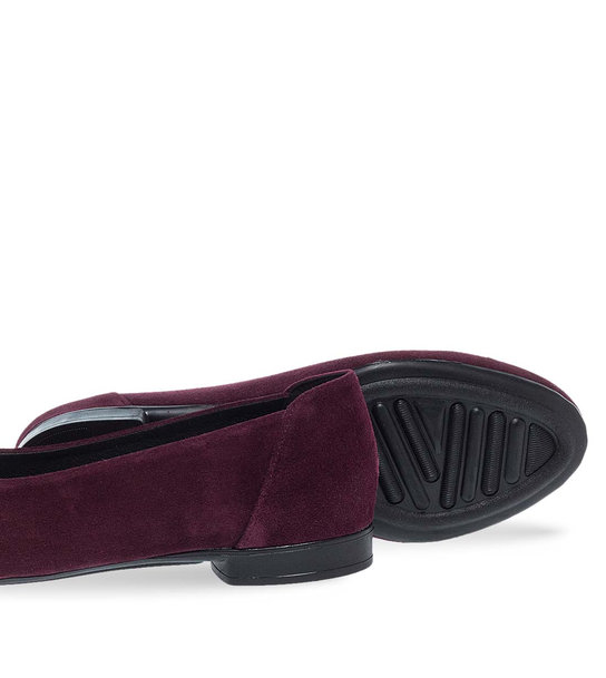 Womens Leather Ballerinas Maison Minrelle 10430029