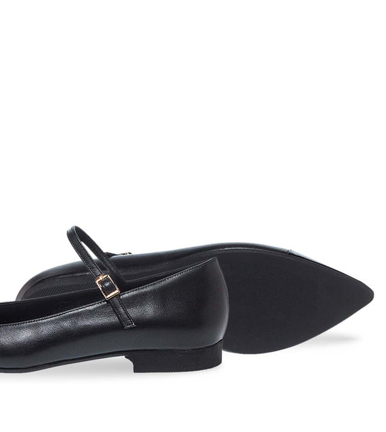 WomenS Leather Ballerinas Maison Minrelle 10430031