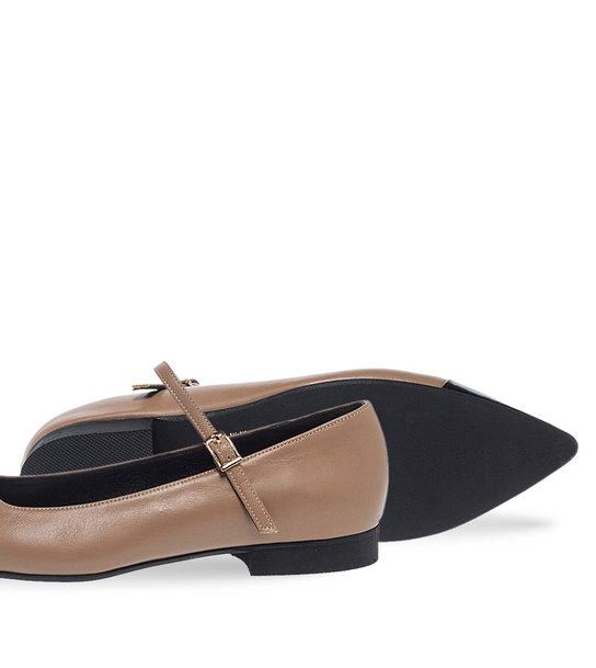 Γυναικείες Δερμάτινες Μπαλαρίνες Maison Minrelle 10430031