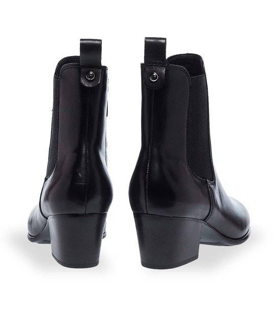 Γυναικεία Δερμάτινα Μποτάκια Tamaris 1-25365-43 001