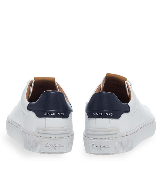 Mens Leather Sneakers Pepe Jeans PMS00020 801