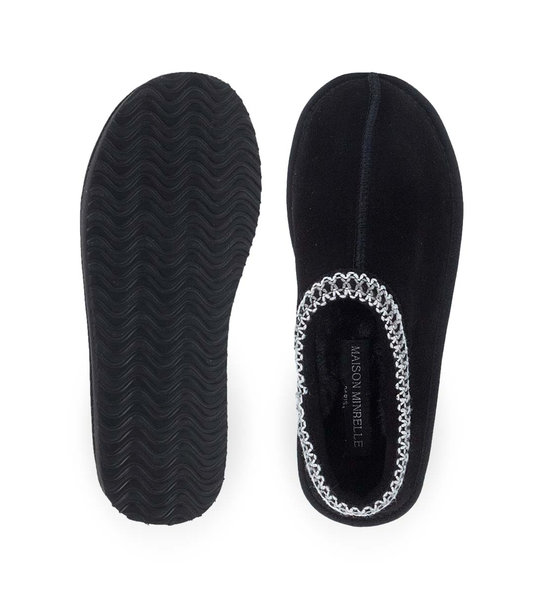 Γυναικείες Δερμάτινες Παντόφλες Maison Minrelle 10130140