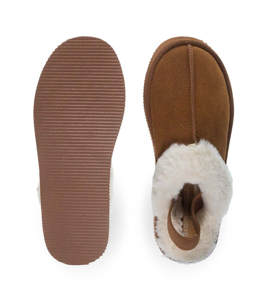 Γυναικείες Δερμάτινες Παντόφλες Maison Minrelle 10130141